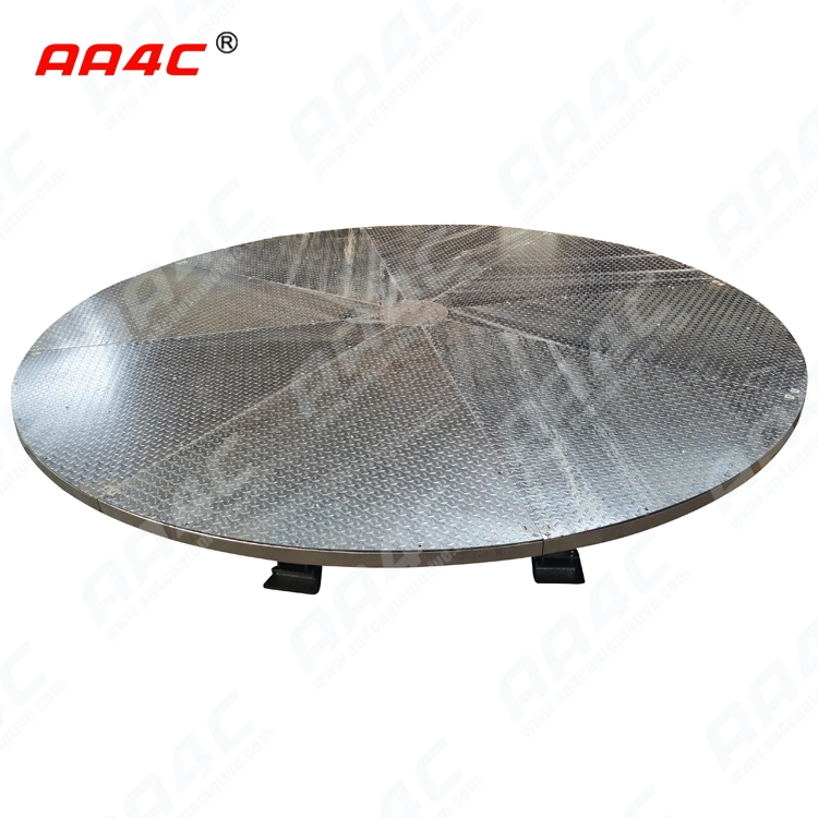 AA4c 360 Degree Galvanized Rotary Hydraulic Parking Rotating Platform Car Turntable