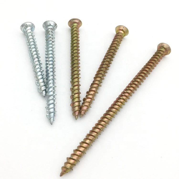 OEM Metal Concrete Stainless Steel Window Flat Countersunk Wafer Button Pan Truss Hex Head Color Painted Roofing Drill Tail Self Drilling Screw with EPDM Washer