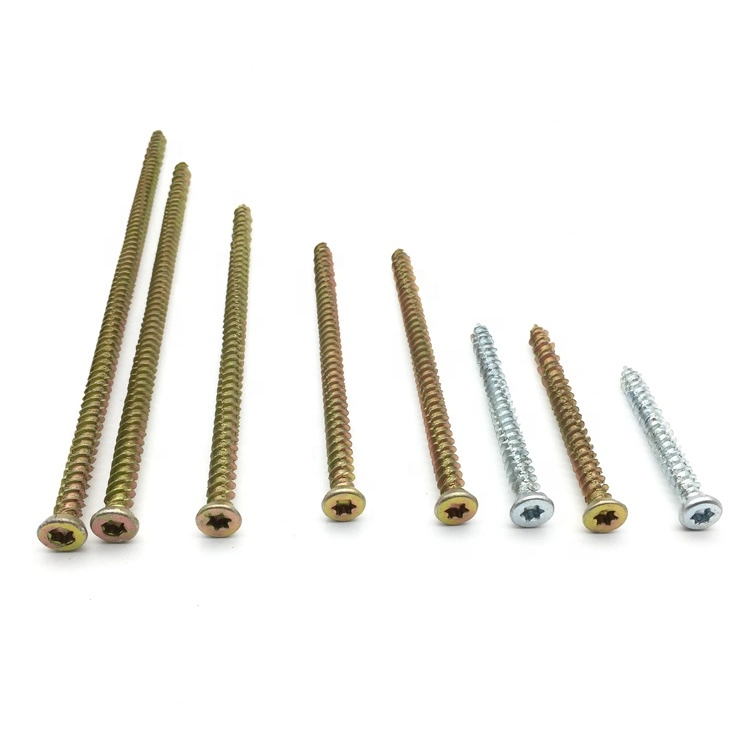 OEM Metal Concrete Stainless Steel Window Flat Countersunk Wafer Button Pan Truss Hex Head Color Painted Roofing Drill Tail Self Drilling Screw with EPDM Washer