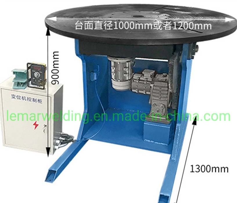 2000kg Heavy Duty Arc Welding Positioner Automatic Welding Turntable