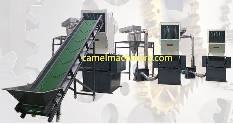 Camel Heavy-Duty Crusher for Pipe Sheet Board Barrel Profile Shredding and Grinding