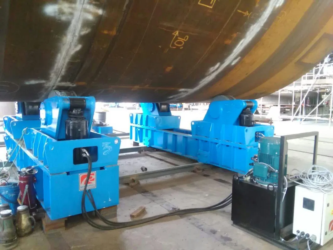 Adjustable Fit-up Welding Rotator 30 Ton to 60 Ton for Pressure Vessel Production Line