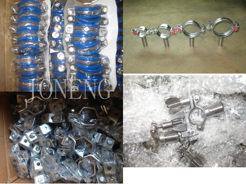 Joneng Stainless Steel Sanitary Food Grade Th6 Pipe Support (JN-PL 1007)