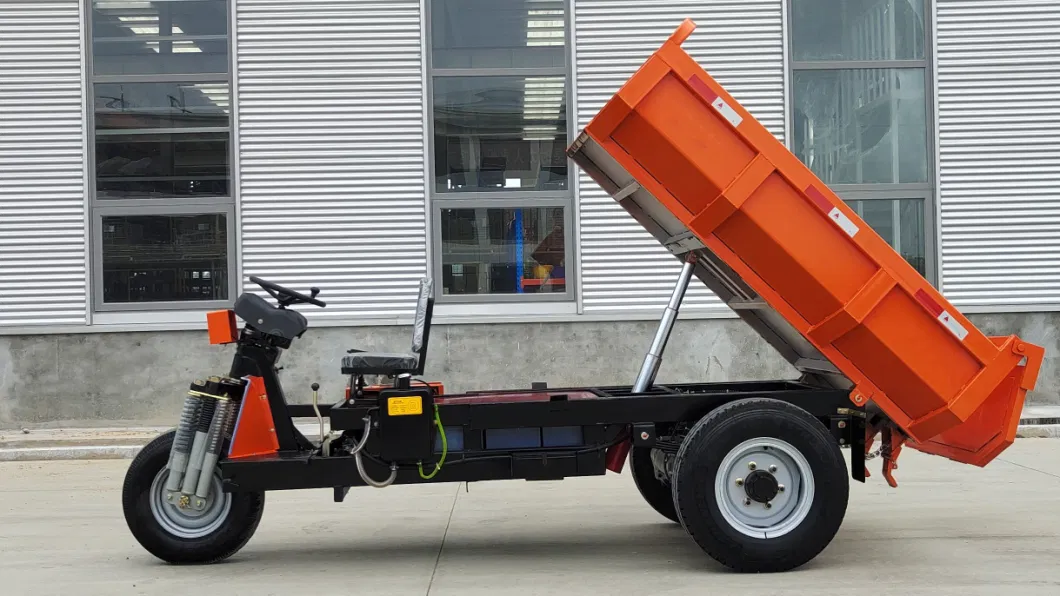 Mining Dump Truck with Small Turning Radius for Better Accessibility.