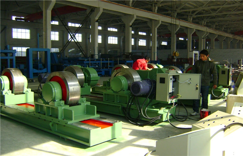 Adjustable Fit-up Welding Rotator 30 Ton to 60 Ton for Pressure Vessel Production Line