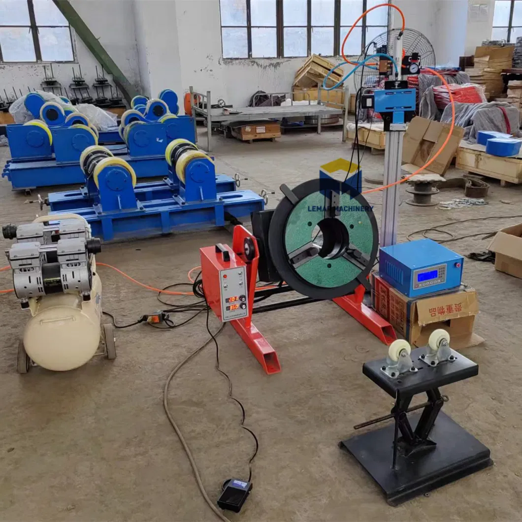 300kg Tube and Pipe Welding Turntable Benchtop Welding Positioners