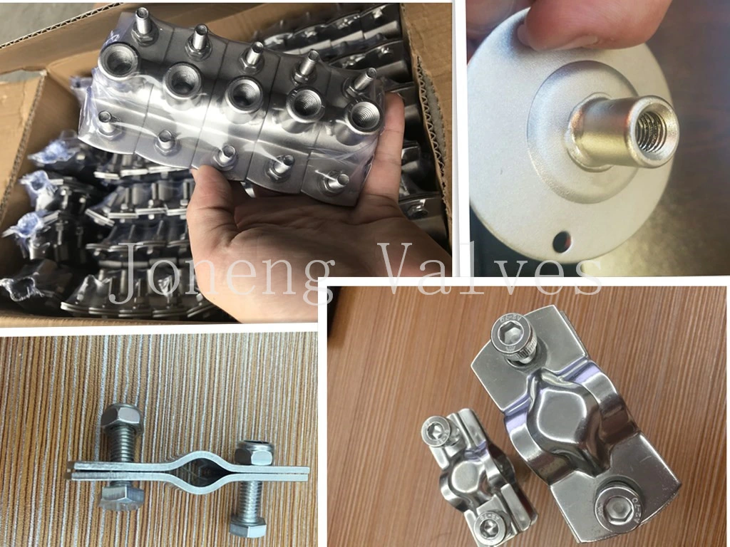 China Stainless Steel Hygienic Th3 Hex Pipe Holder Support with Pipe (JN-PL 1004)