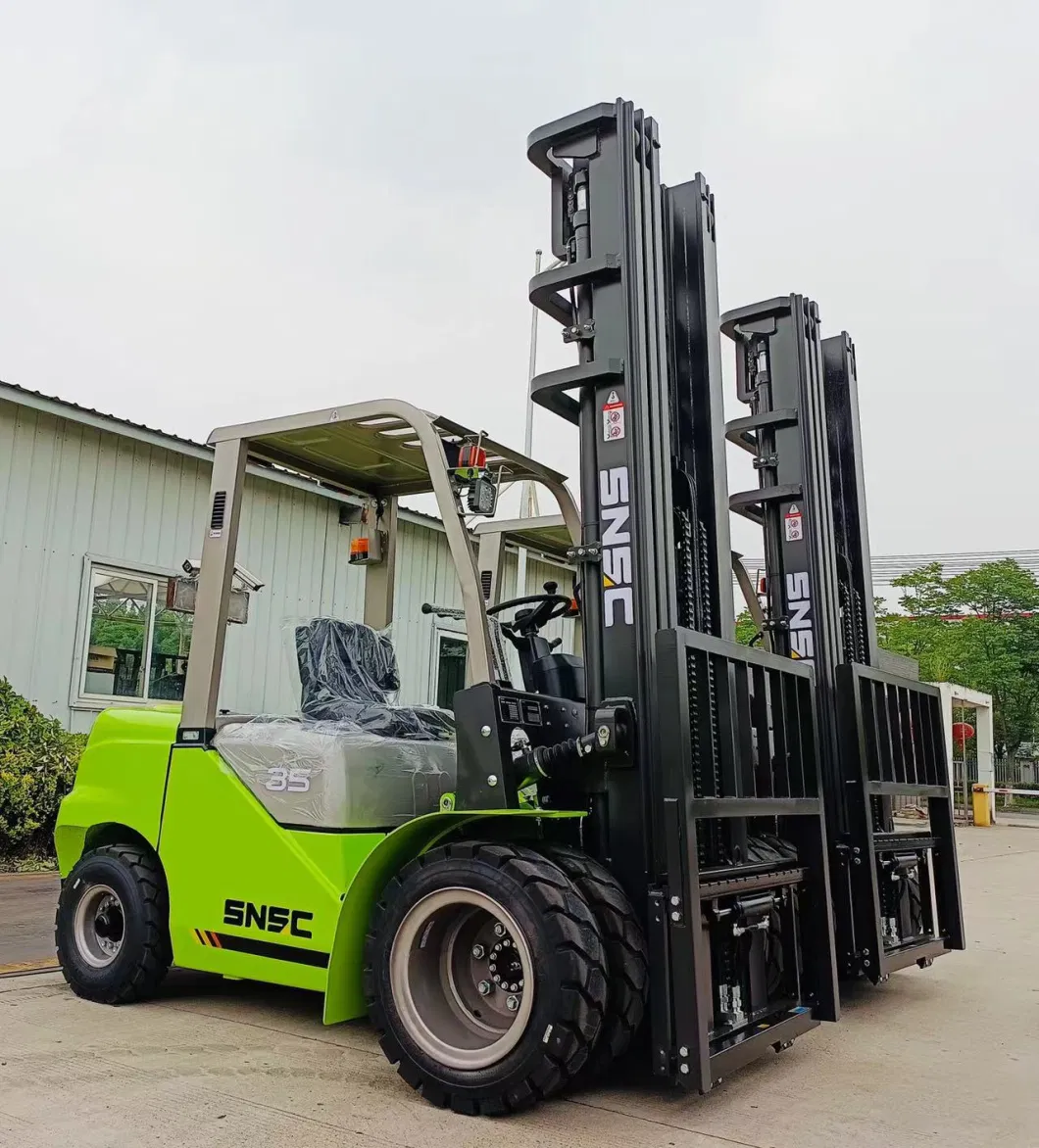 Brand New Montacarga Fd35 3.5 Ton Diesel Forklift with 6m Lifting Height