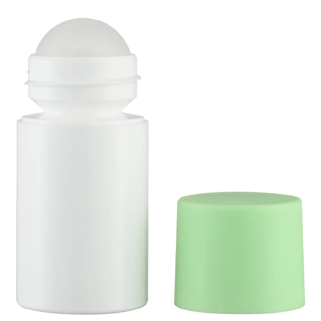 Wholesale Colorful 60ml Roll on Bottle Personal Care Empty Plastic Sunscreen Cream Bottle 50ml Deodorant Roller Containers with PP Ball