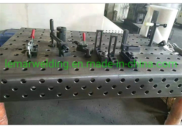 Casting Iron Steel Plate 3D Flexible Welding Workbench Table Robot 3D Welding Tooling