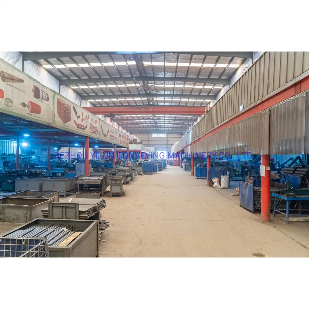 China Manufacturers Belt Conveyor Components High Quality Steel Pipe Belt Conveyor Roller