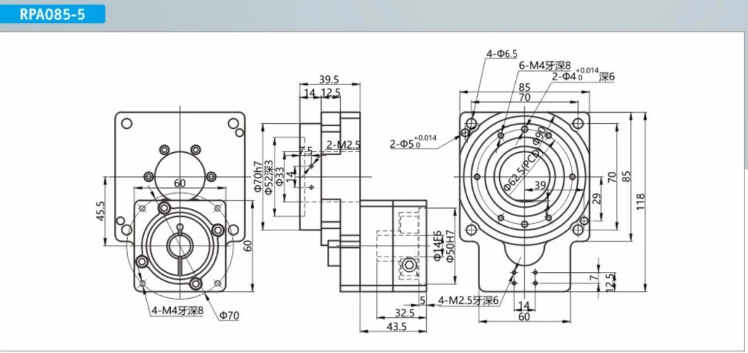 Hollow Rotating Platform Reducer Turnover Circumferential Welding Workbench