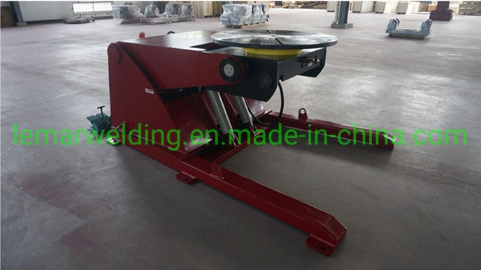 3 Ton Hydraulic Lifting Welding Positioner with 360 Dgr Rotation