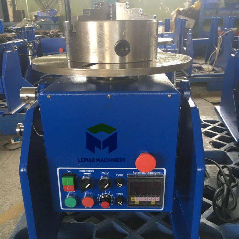 100kg Welding Positioner Rotating Table Welding Machine with 3 Jaw Chuck