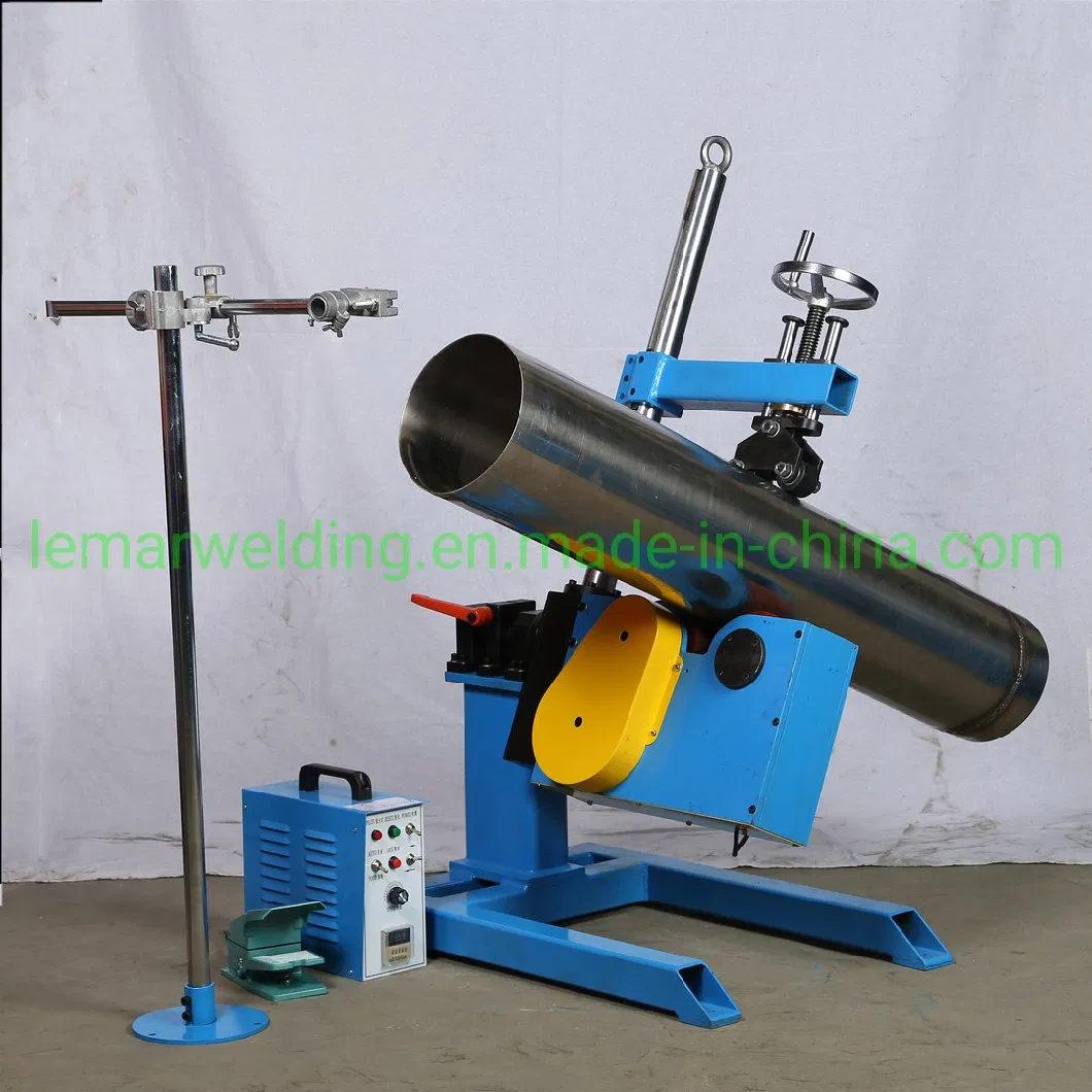 100kg Welding Positioner for Pipes Rotating Tilting Flange Automatic Welding