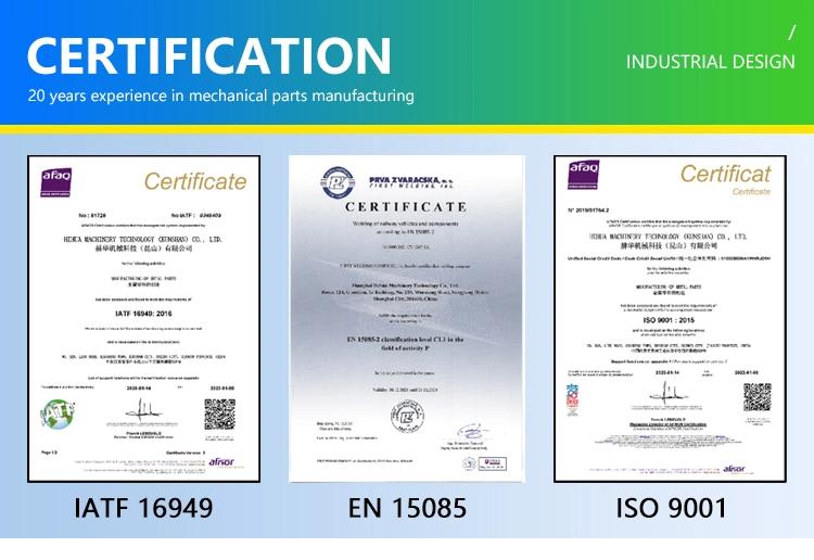 ISO9001 Certified Factory Supplying OEM Welding Service for Big Structural Table