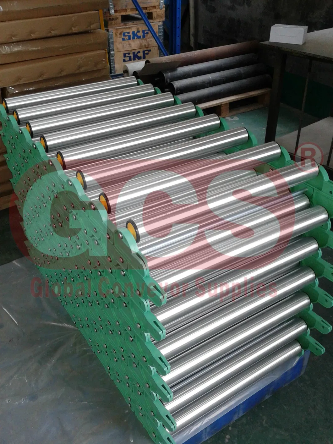 Warehouse Conveyor Roller, Container Truck Conveyor Ladder, Plastic Roller