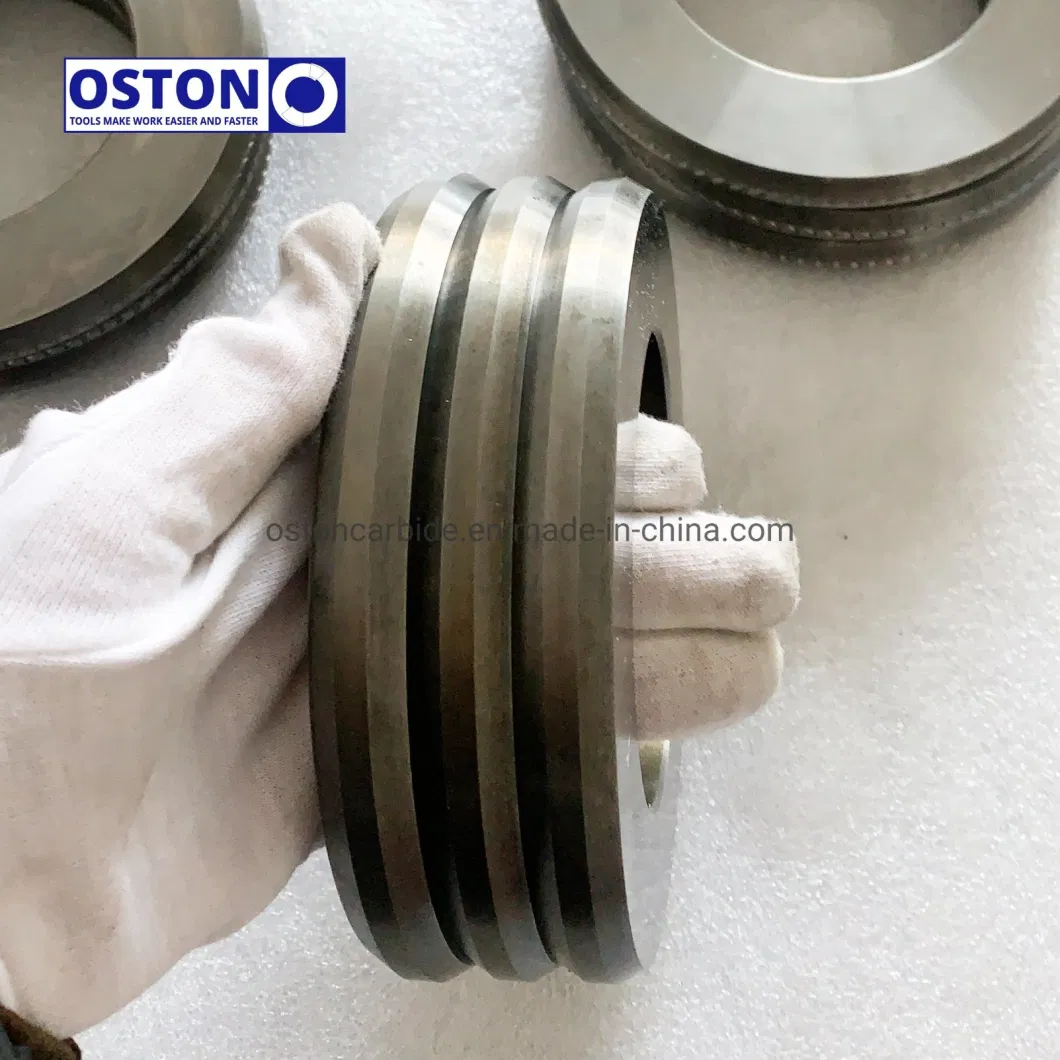 Hot Sell Original Material Tungsten Carbide Profiling Rollers and Holders Used in Welding Electrode Industry for Spiral Ribs PC Steel Wire Ra-Xe Rebar Machines