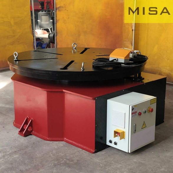 Welding Turntable with 1400mm Faceplate for Pipe Flange Elbow Welding and Positioning Equipment