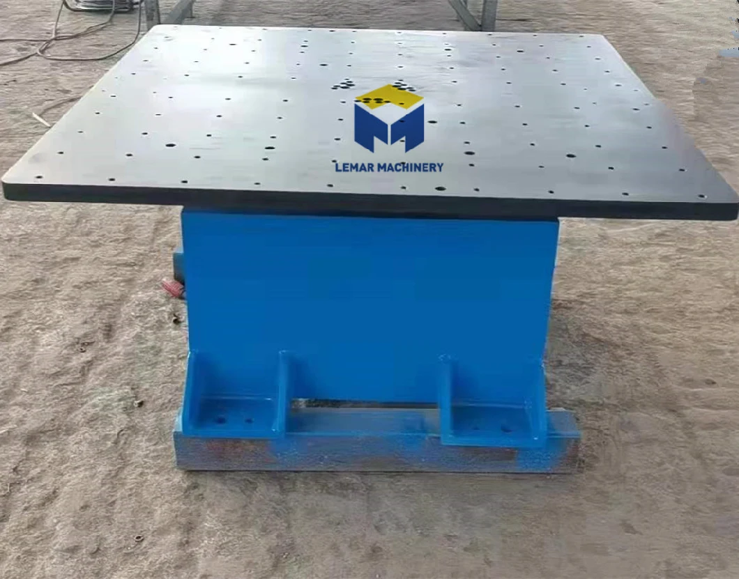 Motorized Welding Turntable Rotary Table Welding Positioner 2000kg Loading Capacity