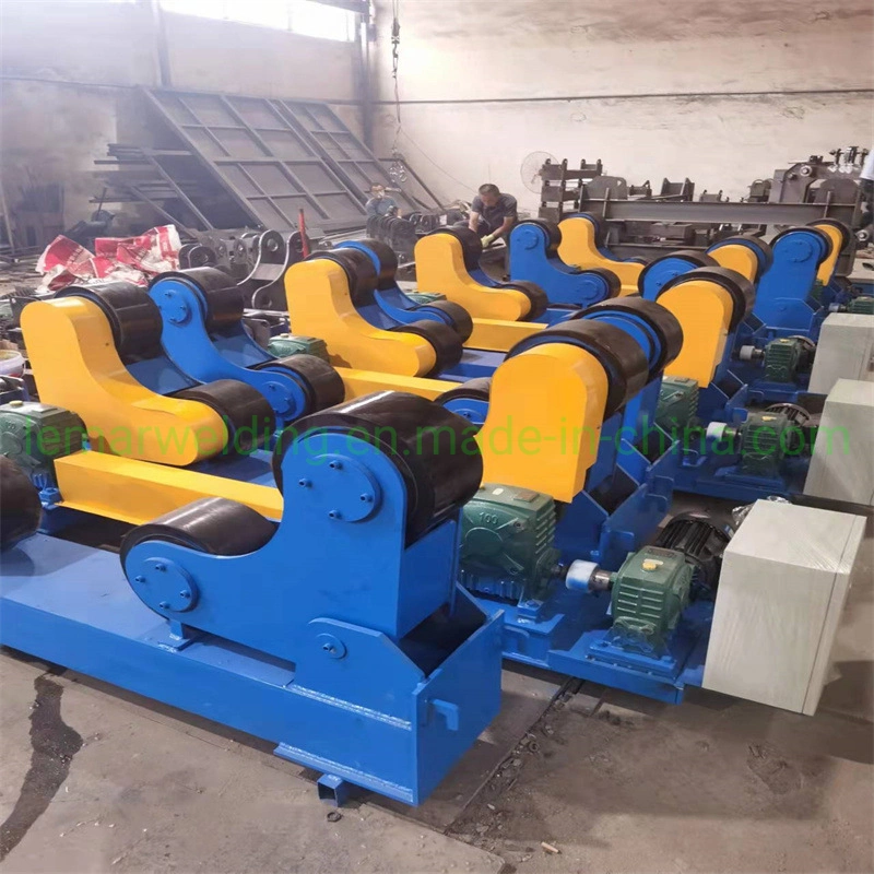 Polyurethane Wheel Heavy Duty 20 Ton Conventional Welding Pipe Rotators