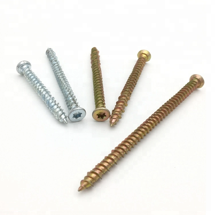 OEM Metal Concrete Stainless Steel Window Flat Countersunk Wafer Button Pan Truss Hex Head Color Painted Roofing Drill Tail Self Drilling Screw with EPDM Washer