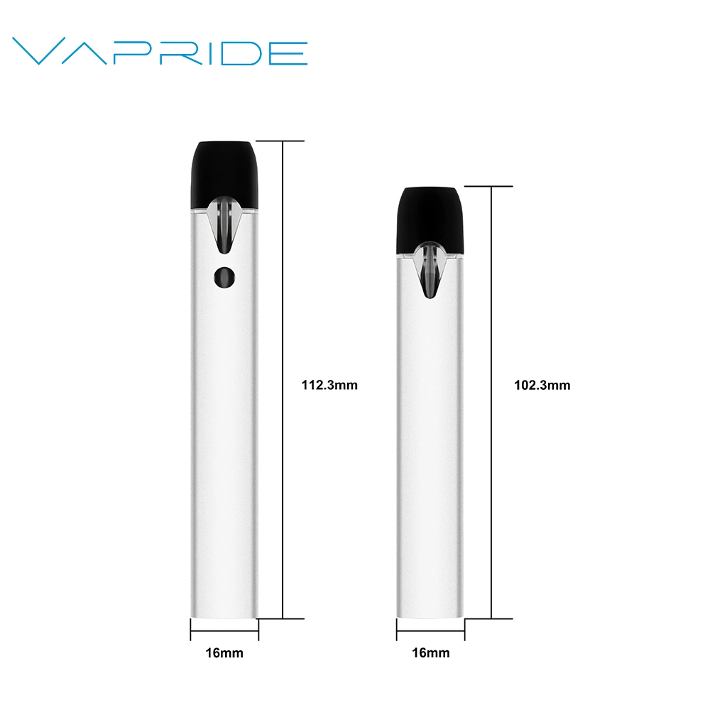 0.5/1.0g Ceramic Coil Empty Vape Pen for Distillate and Live Resin Oil Slim Vape Bar