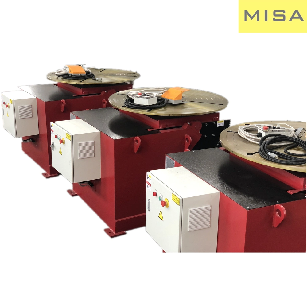 HBJ-12 Type Welding Positioner Rotary Table for Pipe Elbow Welding and Positioning Equipment