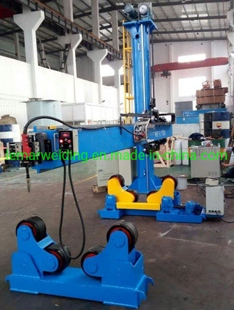 Pipe Inside and Outside Seam Welding Manipulator with Welding Turning Rolls