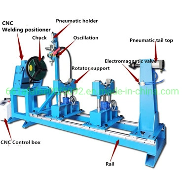 300 Kg Automatic Rotary Benchtop Welding Positioners Turntable