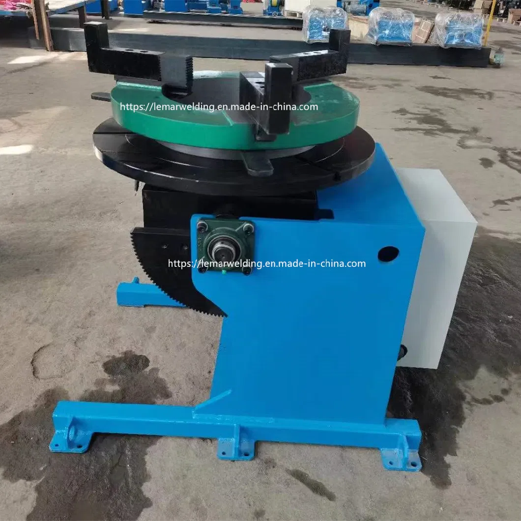 100kg Welding Positioner Rotating Table Welding Machine with 3 Jaw Chuck