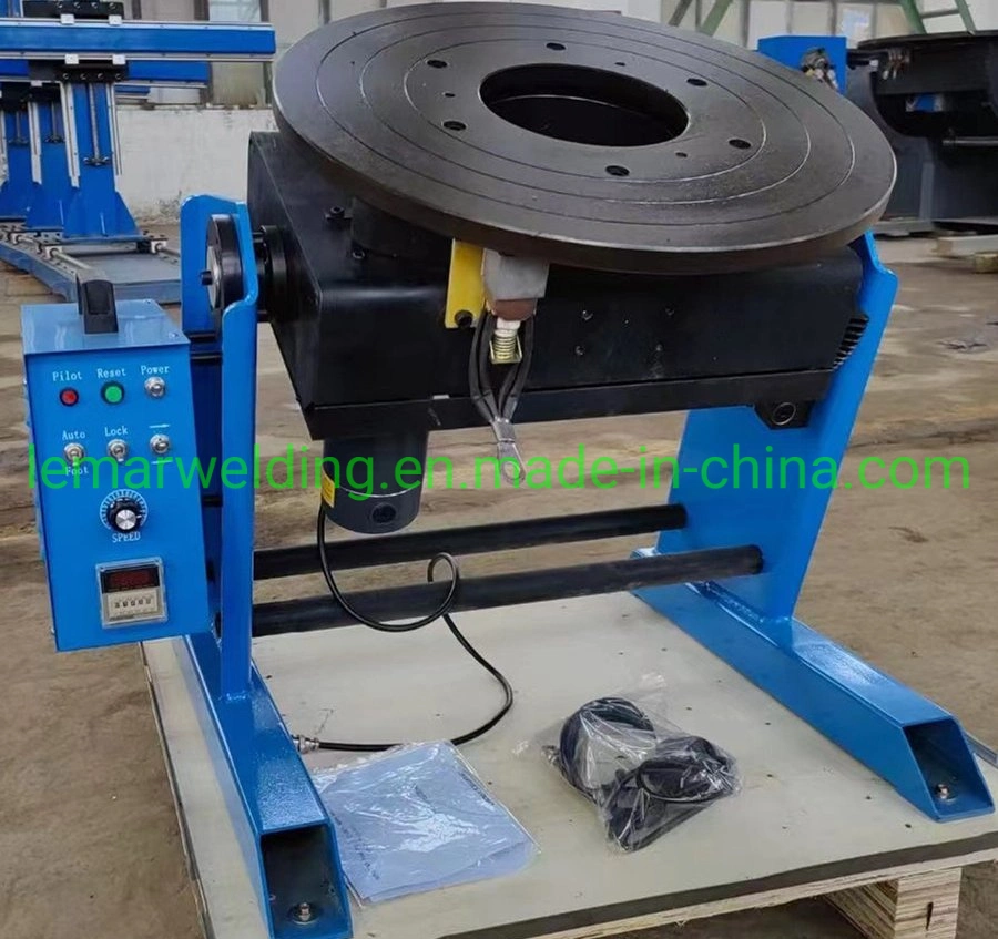 600kg Platform for Flange and Pipe Turning Rotating Table Positioner