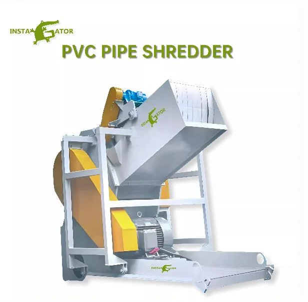 Heavy Duty Waste Plastic Pipe PVC Pallets Shredder for Recycling