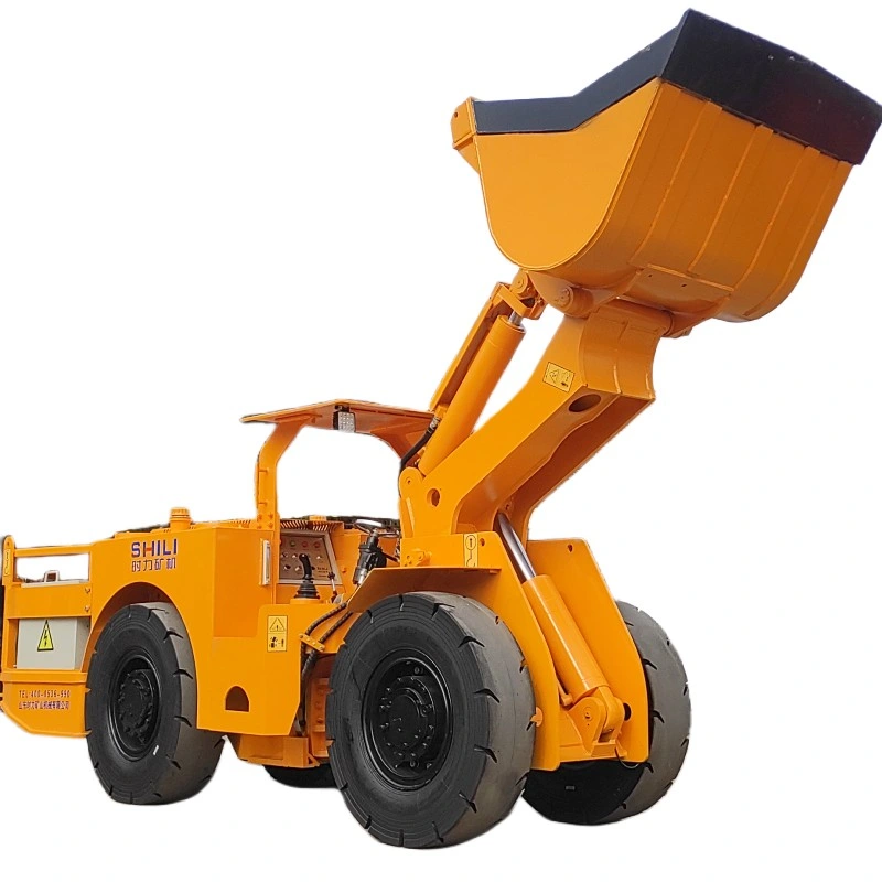 Mining Dump Truck with Small Turning Radius for Better Accessibility.