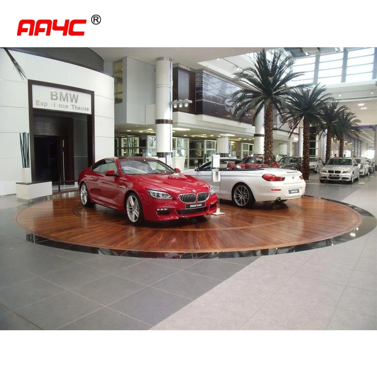 AA4c 360 Degree Galvanized Rotary Hydraulic Parking Rotating Platform Car Turntable