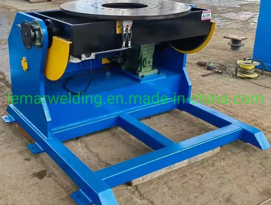 300kg Flange Circular Seam Automatic Welding Positioner Turning Table