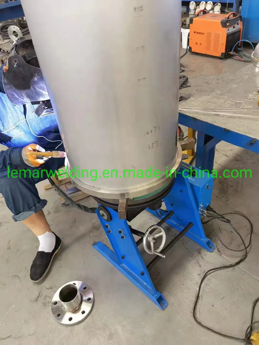 Robotic Rotary Servo Motor Welding Positioner Welding Turning Table