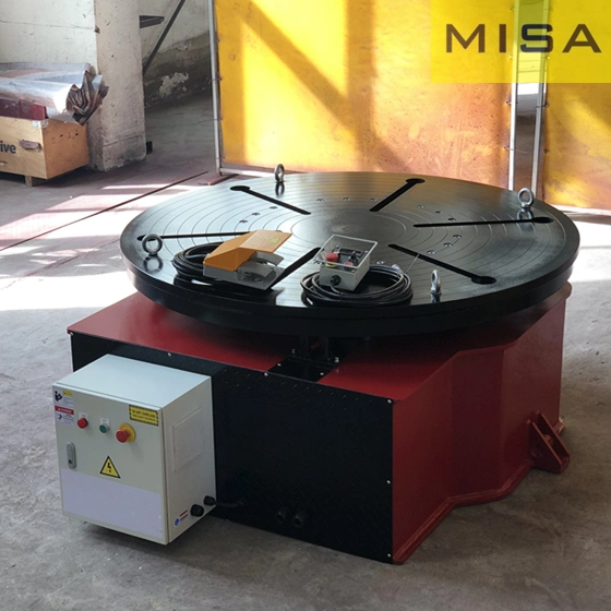 Welding Turntable with 1400mm Faceplate for Pipe Flange Elbow Welding and Positioning Equipment
