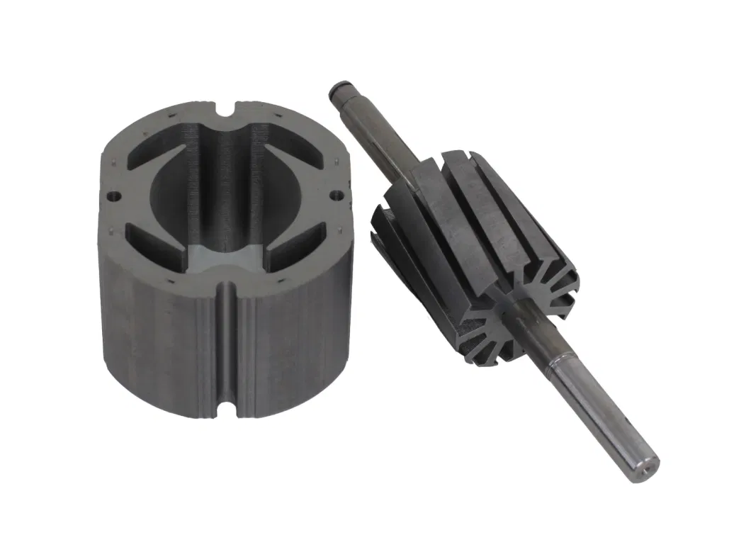 Inverse-Speed Motor Stator Iron Core with Welding or Interlocking