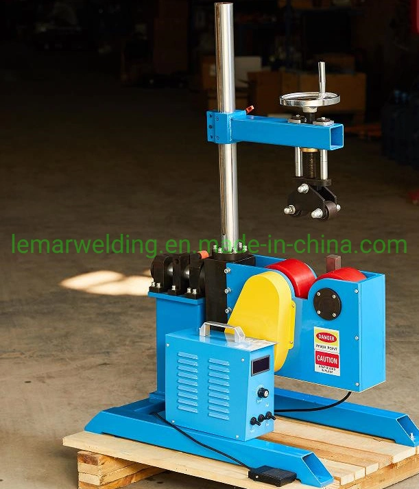 100kg Welding Positioner for Pipes Rotating Tilting Flange Automatic Welding