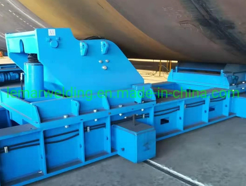 60 Ton Adjustable Rotating Welding Table Turn Rollers