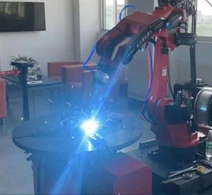 Robotic Rotary Servo Motor Welding Positioner Welding Turning Table