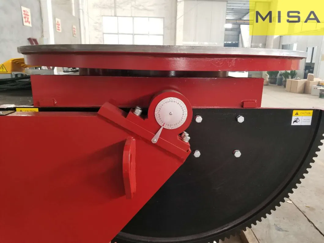 HBJ-12 Type Welding Positioner Rotary Table for Pipe Elbow Welding and Positioning Equipment