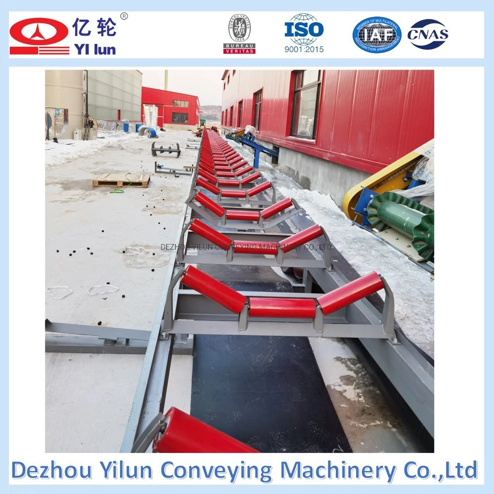 Coal Mine Conveying Belt System Steel Pipe Conveyor Roller for Sale