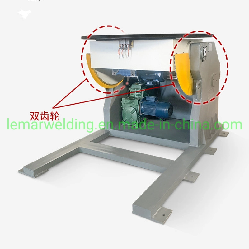 20 Ton Rotary Welding Positioner 1300mm Diameter Welding Turntable