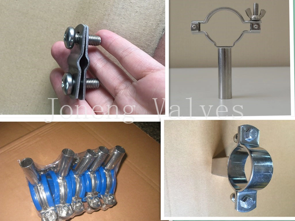 Joneng Stainless Steel Sanitary Welded Pipe Support Pipe Fitting (JN-PL 1008)