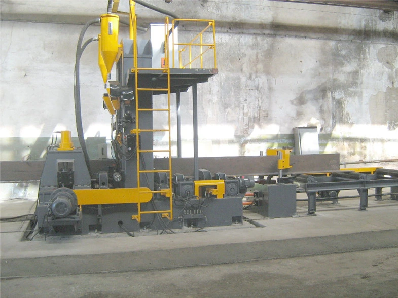 Manufacturing H Beam Assembly Welding Straightening Machine