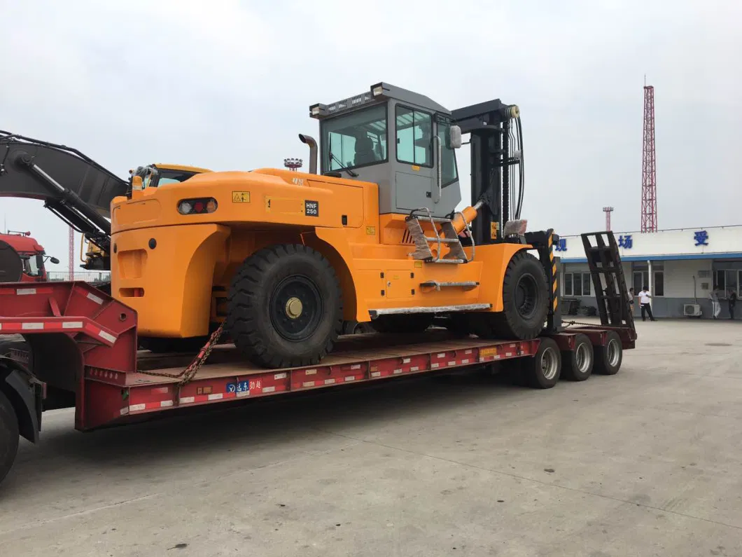 Heavy Duty 16ton Diesel Forklift with Cabin and Fork Positioner