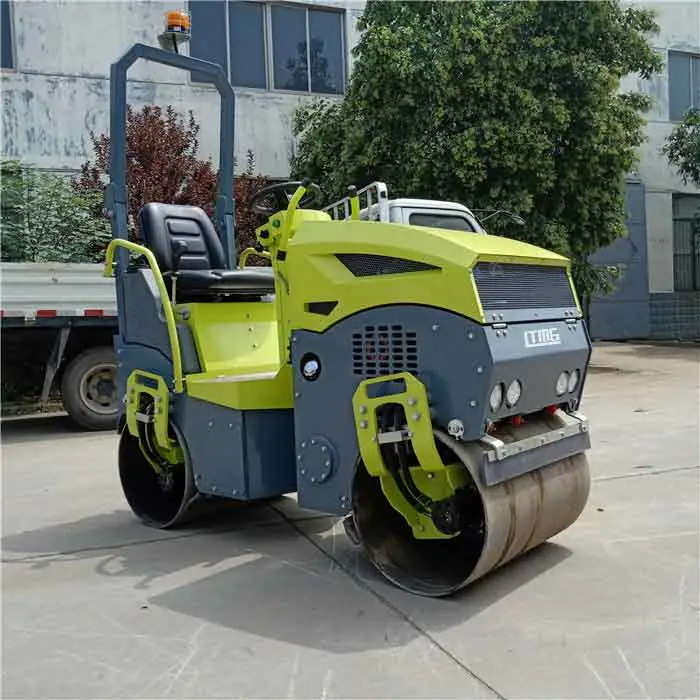 Customized Container Ltmg China Single Drum 1.5 Ton Asphalt Paver Hydraulic Road Roller