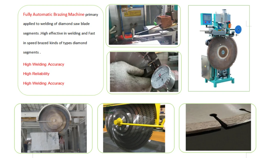 Customizable Fully Automatic Brazing Stand for Diamond Segments 2.5m